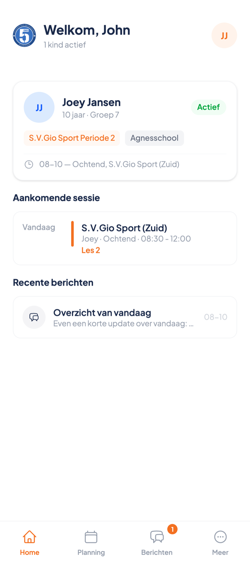 Startscherm