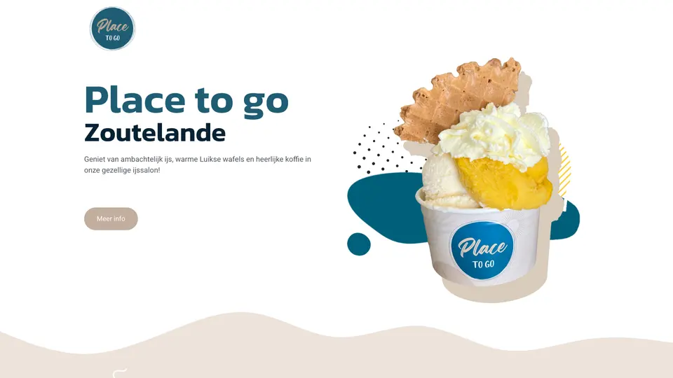 Place to Go Zoutelande — website door BRKdesign