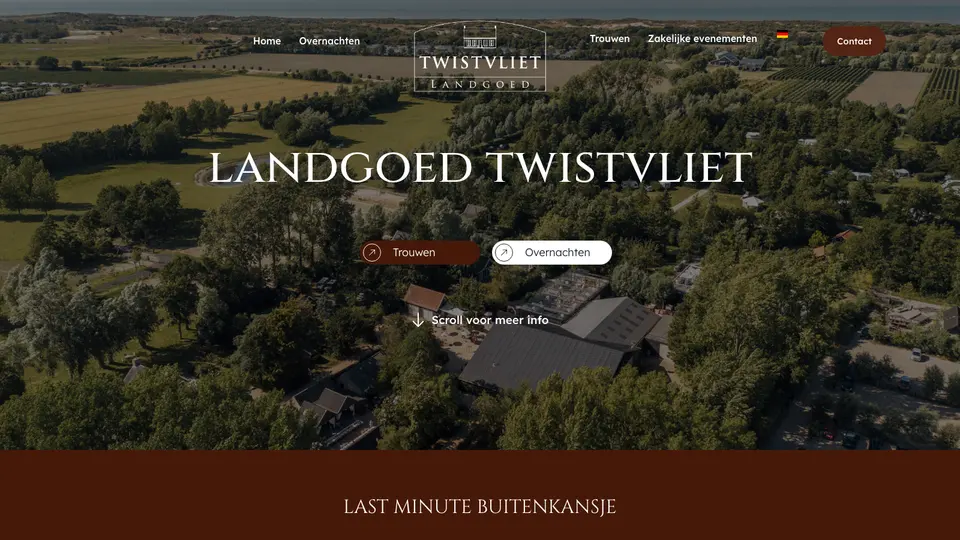 Landgoed Twistvliet — website door BRKdesign